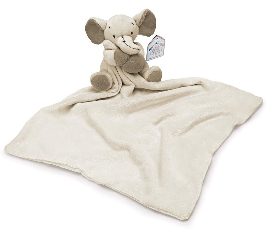 Mouse house gifts blanket elephatn grey 40 cm 